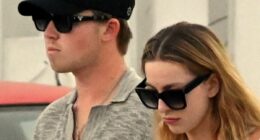 Newlyweds Eve Jobs and Harry Charles honeymoon with their families