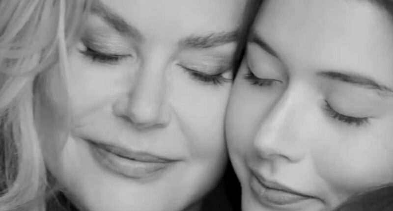 Nicole Kidman poses for beauty campaign with daughter Faith