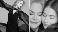 Nicole Kidman’s daughter Faith, 14, joins her for sweet beauty campaign cameo
