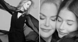 Nicole Kidman’s daughter Faith, 14, joins her for sweet beauty campaign cameo