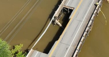No injuries reported after bridge collapses in Pickens Co.