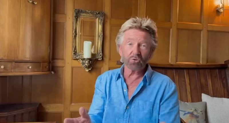 Noel Edmonds 'not sure of the way forward' after flood ravages his New Zealand estate - with 'three years of hard graft destroyed in a few hours'