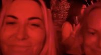 Noel Gallagher's ex-wife Meg Matthews sings away at Oasis show