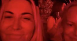 Noel Gallagher's ex-wife Meg Matthews sings away at Oasis show