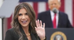 Noem asks followers to choose favorite portrait of her as cowgirl
