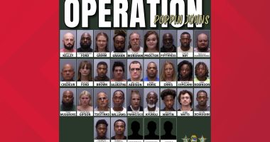 Northeast Florida law enforcement's three-day sting nets 33 arrests