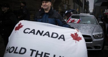 Oh, Commieda: After Canada Bans Christian Singer's Shows, Cops Allow Antifa Thugs to Throw Smoke Bombs
