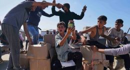 Organization denies AP report that US contractors at its Gaza food distribution sites used live ammo