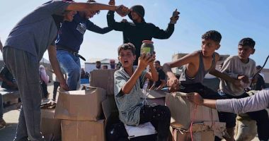 Organization denies AP report that US contractors at its Gaza food distribution sites used live ammo