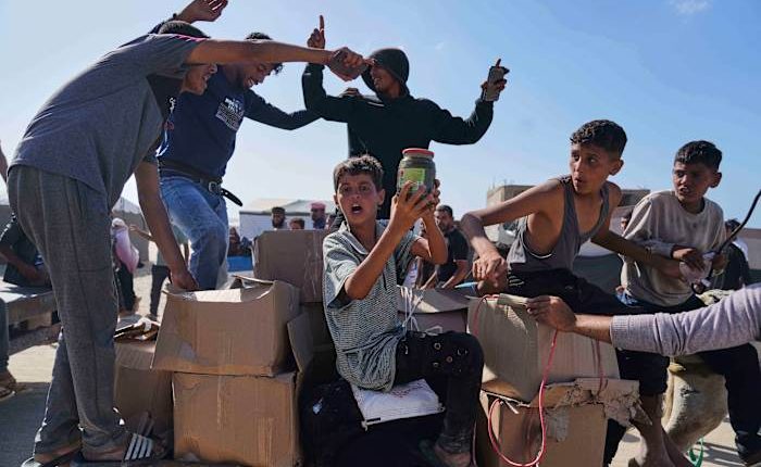 Organization denies AP report that US contractors at its Gaza food distribution sites used live ammo