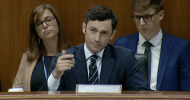 Ossoff touts military spending bill that includes new elementary school for Fort Benning