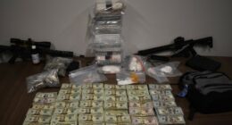 Over $600,000 in drugs and cash seized in Center Point