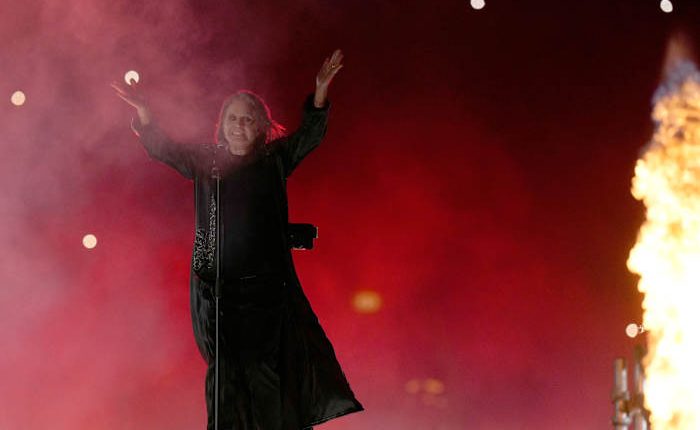 Ozzy Osbourne says farewell to live performance with a hometown show for 40,000 fans