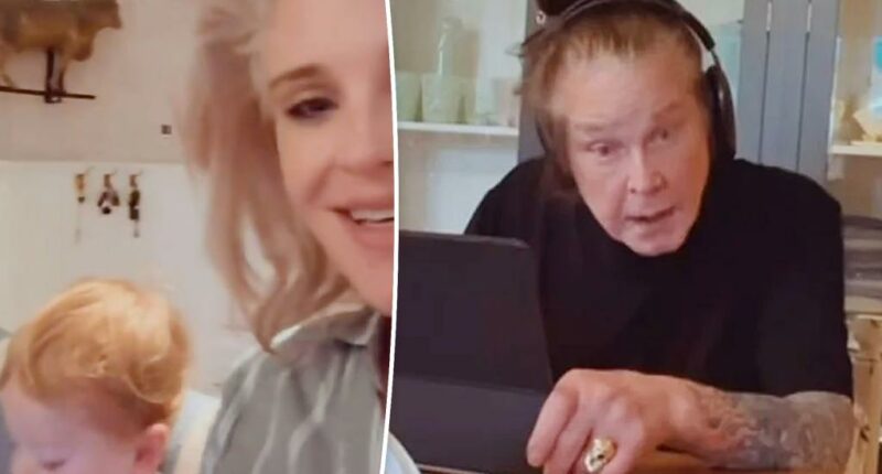 Ozzy Osbourne seen with daughter Kelly and grandson in final video two days before death