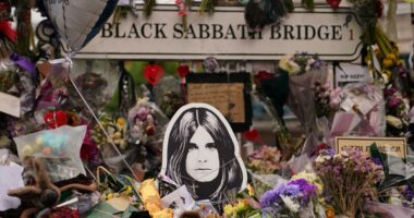 Ozzy Osbourne's family brought to tears during funeral procession appearance