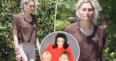 Paris Jackson breaks down in tears during solo walk weeks after dad Michael’s death anniversary