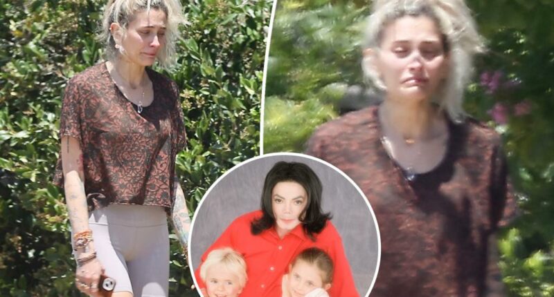 Paris Jackson breaks down in tears during solo walk weeks after dad Michael’s death anniversary