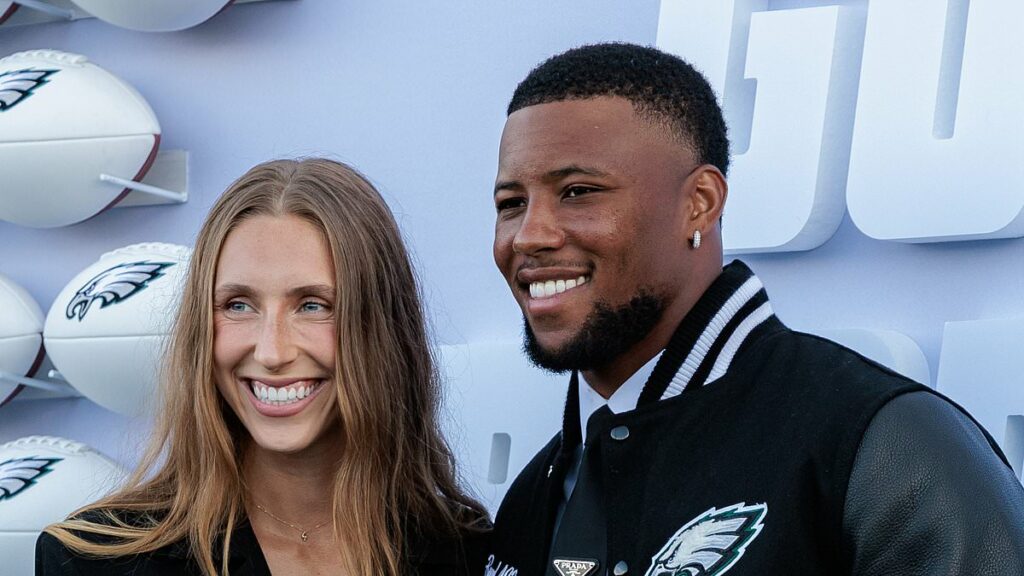 Philadelphia Eagles stars finally collect their Super Bowl rings at glitzy event with their WAGs