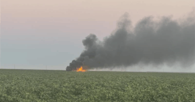 Jet crashes in Fresno County, pilot status unknown