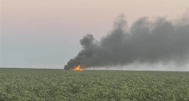 Jet crashes in Fresno County, pilot status unknown