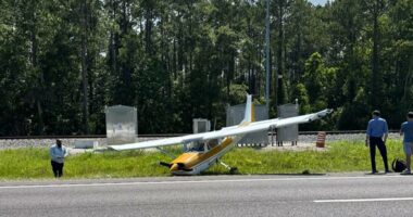 Plane crash-lands near St. Augustine airport