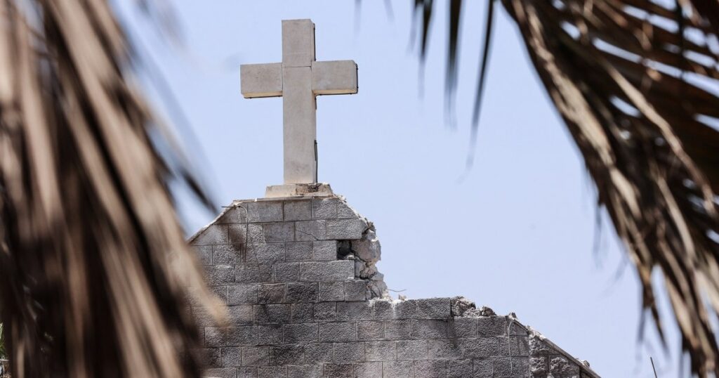 Pope calls for an end to 'barbarity' after deadly Israeli strike on Gaza's only Catholic church