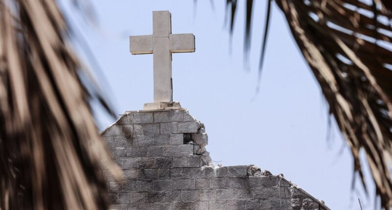 Pope calls for an end to 'barbarity' after deadly Israeli strike on Gaza's only Catholic church