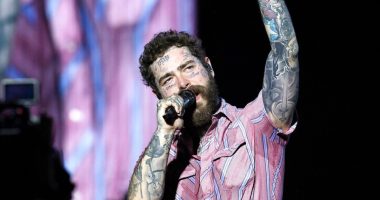 Post Malone Falls Off Stage During Arizona Concert
