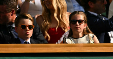 Prince George is 'all right' at tennis
