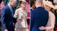 Prince William and Kate Middleton indulge in rare PDA during French state visit