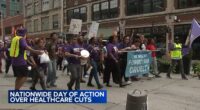 Protests across Illinois, Chicago join national day of action over federal healthcare cuts under Trump administration