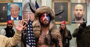 'QAnon shaman' turns on 'fraud' Trump in scathing tirade