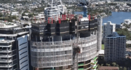 A penthouse on the Gold Coast has been sold for almost $20 million while the building is still under construction.﻿