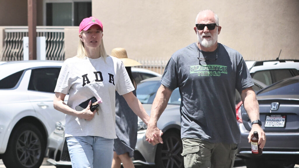 RHOBH star Erika Jayne holds hands with ex-Army Special Ops boyfriend nicknamed ‘Shrek’ on LA date