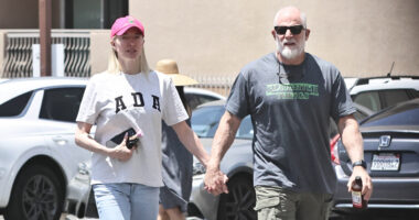 RHOBH star Erika Jayne holds hands with ex-Army Special Ops boyfriend nicknamed ‘Shrek’ on LA date