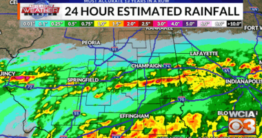 Rainfall Reports July 13th
