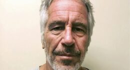 FILE - This photo provided by the New York State Sex Offender Registry shows Jeffrey Epstein, March 28, 2017. (New York State Sex Offender Registry via AP, File)