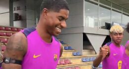 Revealed: Secret 'texts' between Marcus Rashford and Lamine Yamal - and how his signing has been received in the Barcelona dressing room