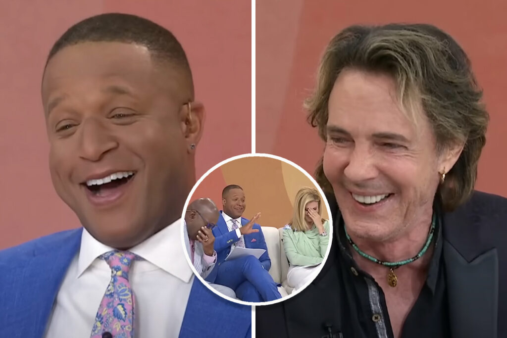 Rick Springfield calls 'Today' anchor Craig Melvin out for yawning during his interview: "Am I boring you?"