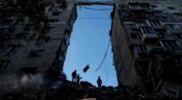 Russia attacks Kyiv ahead of NATO meeting on US aid to Ukraine
