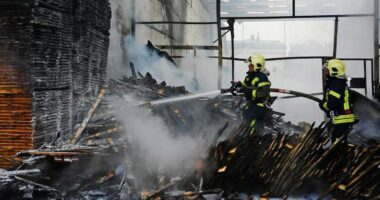 Russia launches another record drone attack, Ukrainian officials say