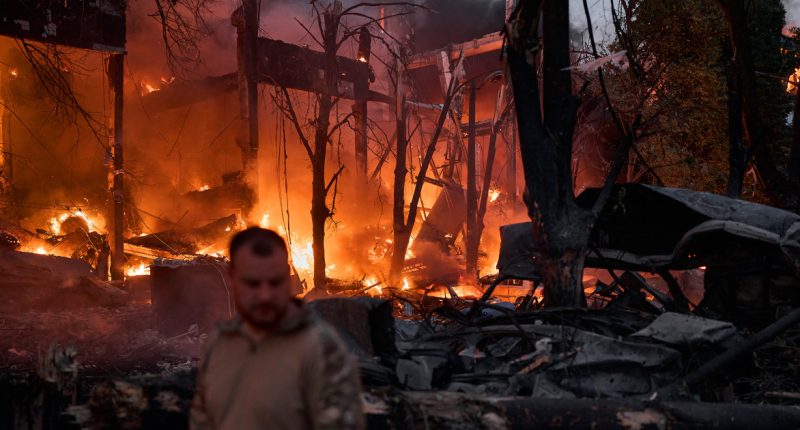 Russia launches largest aerial attack on Ukraine's capital as pessimism grows over a Trump ceasefire