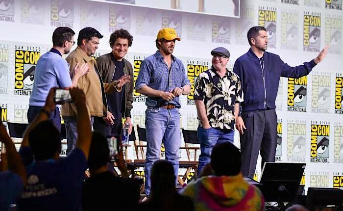 Ryan Gosling and faceless alien named Rocky wow crowd at 'Project Hail Mary' Comic-Con panel