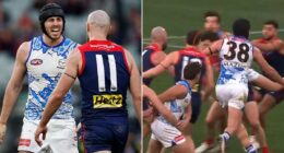 Scary moment Demons star is knocked out cold by opponent's shocking move