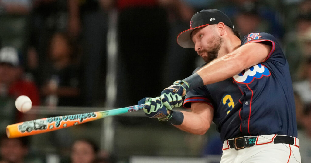 Seattle's Cal Raleigh becomes first catcher and switch-hitter to win Home Run Derby