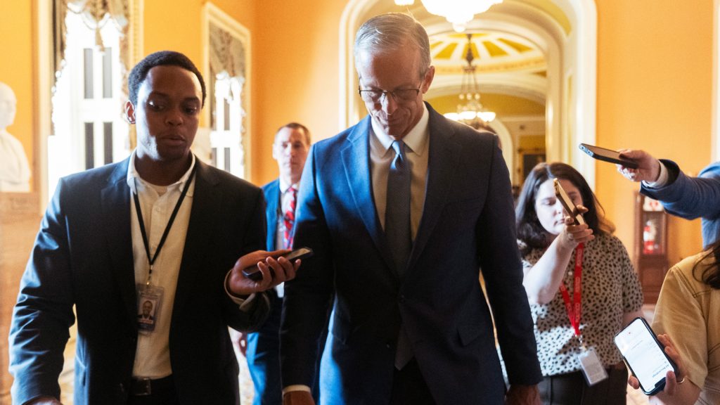 Senate churns through overnight session as Republicans seek support for Trump's big bill