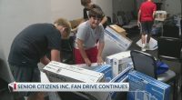 Senior Citizens Inc. collecting box fans for older adults in need