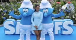 Shenseea Joins Pregnant Rihanna On The Blue Carpet Of 'Smurfs' Movie Premiere