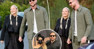 Sia, 49, holds hands with Harry Jowsey, 28, months after singer filed for divorce from Dan Bernard