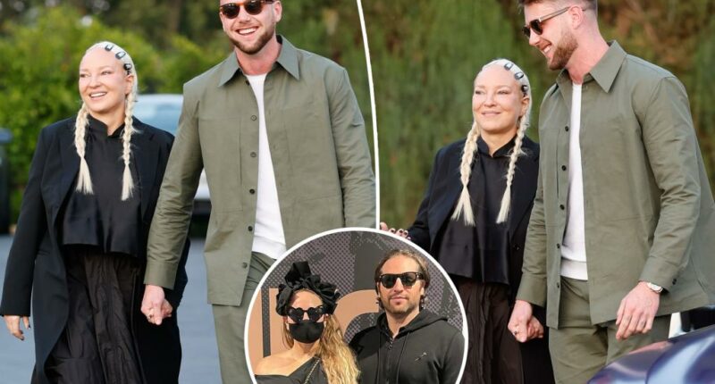 Sia, 49, holds hands with Harry Jowsey, 28, months after singer filed for divorce from Dan Bernard